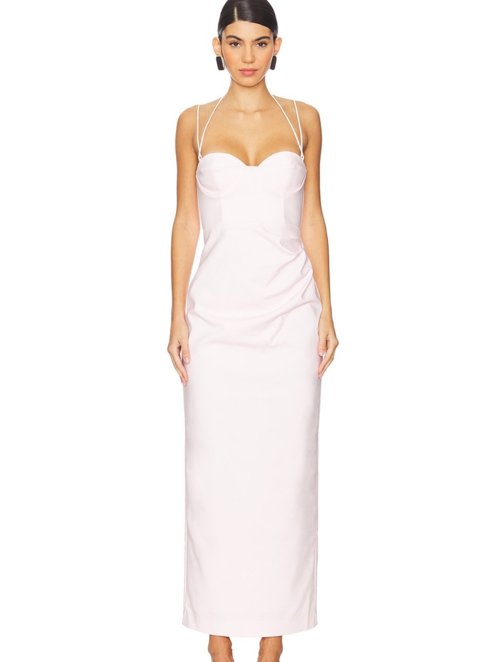 Shona Joy Lani Maxi Dress in Light Pink